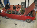 The car when we are about to start the project.