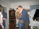 Party on New year's eve. Martin is dancing with a pretty girl.