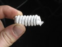Model of the fibreglass-filter.